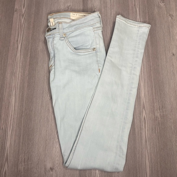 rag & bone - Skinny - White Water - Sz 25 - Women’s Jeans - Picture 1 of 9